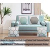 Aitliving Decorative Throw Pillow Case Shell A Hexagon Couch Cushion