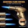 KOACKL Dual Flame Butane Torch Lighter, Refillable Kitchen Torch, Adjustable