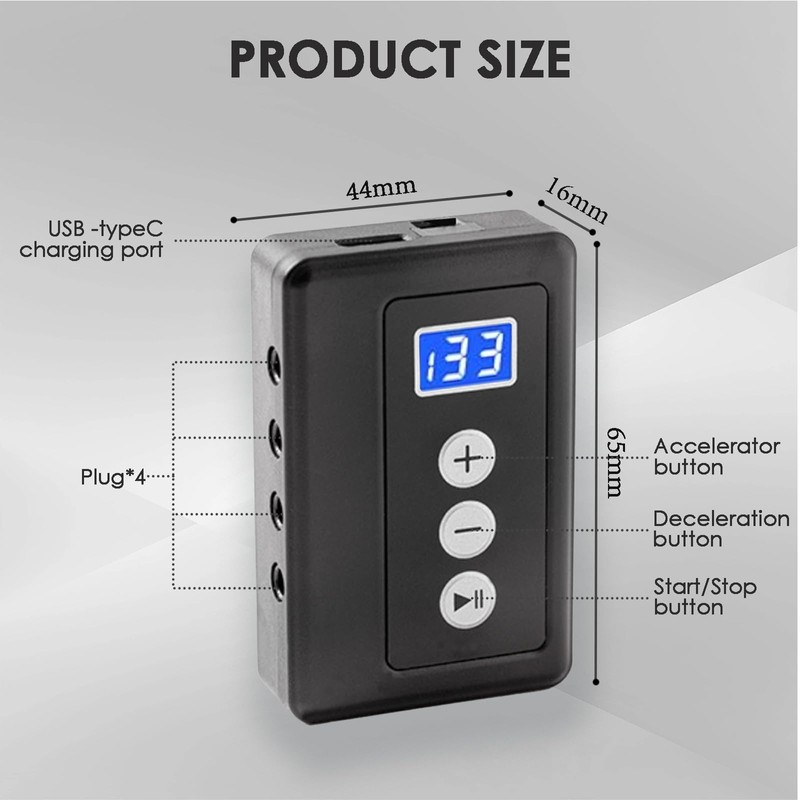 BlissKiss BM1 Auto Clicker, Screen Device Automatic Tapper, Speed Adjustable