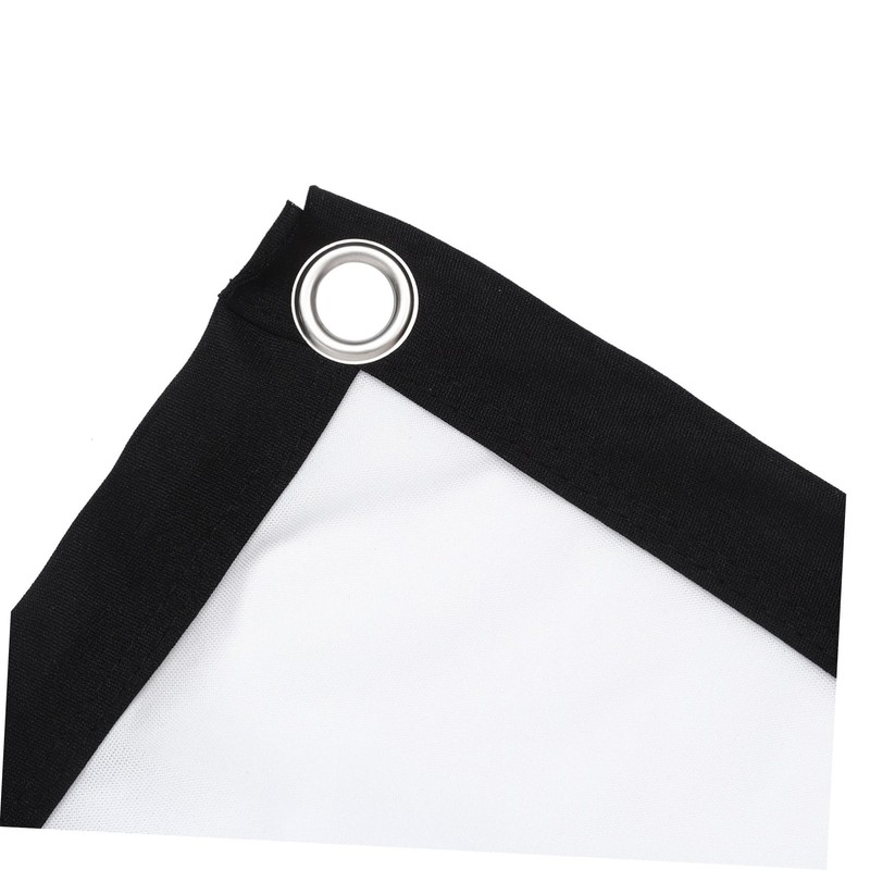 SHOWERORO Folding Projector Screen Portable High Definition Polyester Projection Screen