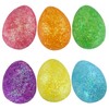 50PCS Mini Glitter Eggs for Easter, Glitter Easter Egg, Mini