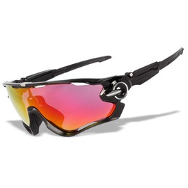 EIENNO JB Dimmable, Polarized, 3 Iridium Lenses, Switch Replacement, Original Sports Sunglasses, JB01e