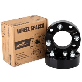 GAsupply ATV Wheel Spacers 4x110, Compatible with CFMoto, Segway, Yamaha, 1.5" 38mm Wheel Spacer Adapters Black 74mm Hub Bore with 12×1.25 Studs, 2 Pack