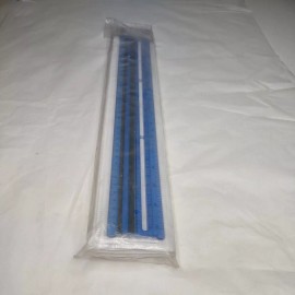 Helix 15"/38cm Computer Printout & Word Processor Ruler Blue Item #12621