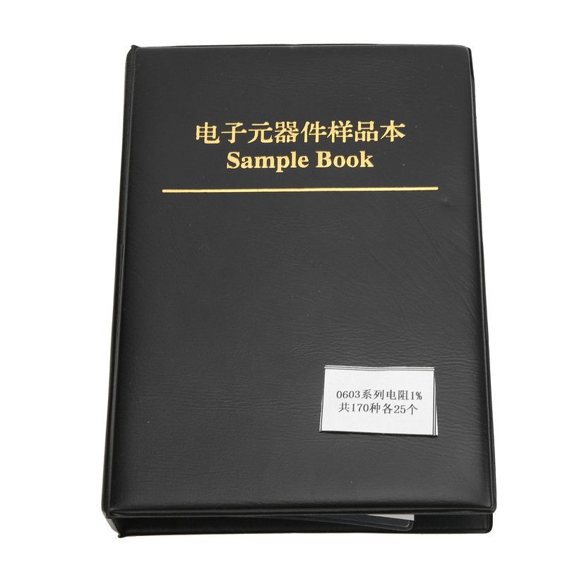 SMD Resistor Sample Book 4250Pcs 170 Value 0603 Series Electronic
