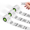 3-Rolls Self-Adhesive Thermal Labels Compatible with Nelko PM220 Bluetooth Label