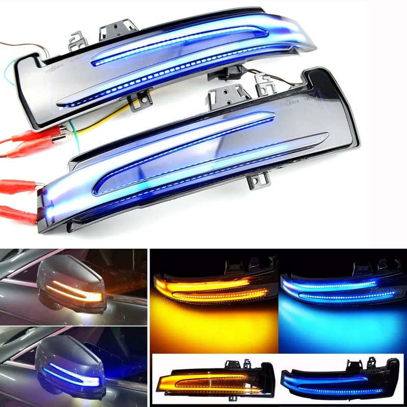 Kakulkomen Led Dynamic Turn Signal Light Side Mirror Blinker Sequential