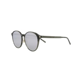Saint Laurent Round-Frame Acetate Sunglasses