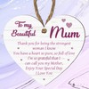 Pixie's Gift Mum's Heartfelt Keepsake: Handcrafted Wooden or Acrylic Heart