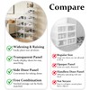 DEEZOMO Upgraded X-Large Shoe Organizer, Stackable 6 Pack Plastic Shoe