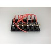 Marine Boat IP65 Switch Panel 6 Gang LED Switches &