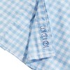 vineyard vines Men's On-The-Go Nylon Gingham Shirt, Jake Blue Plaid