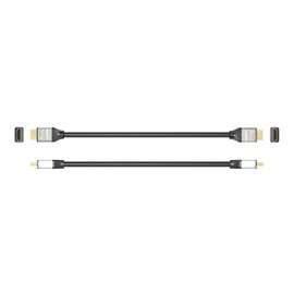 j5create Ultra HD 4K HDMI Cable- (6.6 ft, Black, HDMI 2.0 Certified) | Backward Compatible with HDMI 1.4/1.3 | Supports Speeds Up to 4K @ 60Hz UHD