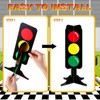 Weekgrat 6 Pcs Traffic Light Racing Car Party Centerpieces 13.8