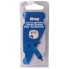Kreg KPHA330 Easy-Set Stop Collar & Material Thickness Gauge/Hex Wrench