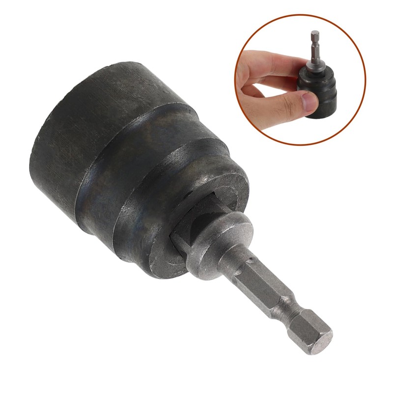 Ciieeo Trailer Jack Drill Adapter Lug Wrench for Car Tire