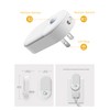 L LOHAS LED Red Night Light Plug in, Motion Sensor
