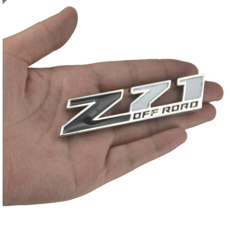 Aimoll 3pcs (Small Size) Z71 Off Road Emblems,3D Aolly Decal