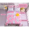 NiuOne 7 Piece Bunny Comforter Set Full Size Cute Rabbit