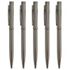 Gullor 5 Pieces Retractable Ballpoint Pen, Metal Pens for Gift,