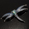 Blue Enamel Dragonfly Brooch