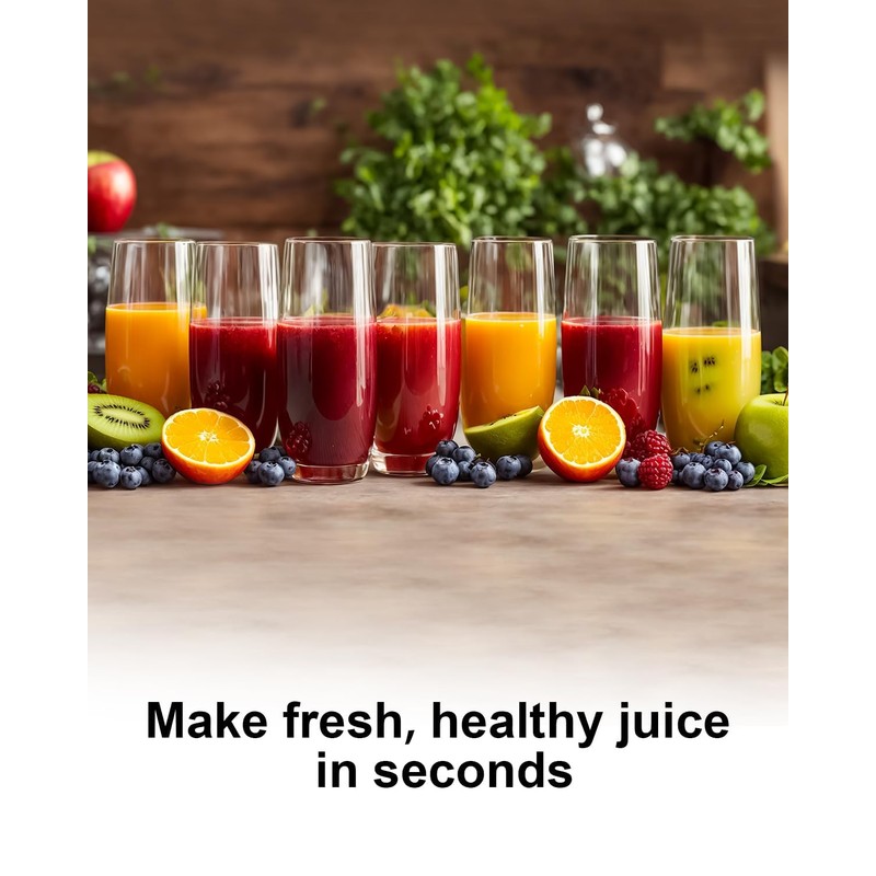SiFENE Centrifugal Juicer Machine, Rapid 800W Juice Extractor, Large 3.2''