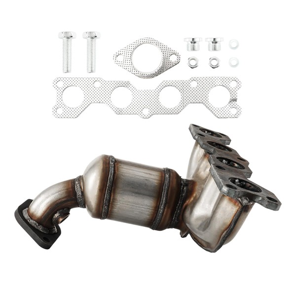 ZonCar 16690 Catalytic Converter Compatible With for 2011-2015 Ki-a Sorento 2.4L Front Stainless Steel High Flow Catalytic Convertor