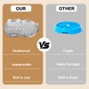 Vivifying Stainless Steel Lick Mat for Dogs & Cats, Slow