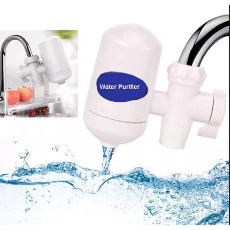 Clicmania Filtro Purificador De Agua Potable Para Llave Grifo Ceramica