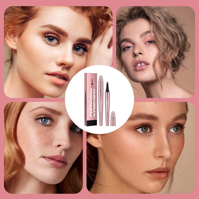 HQRKOTM Waterproof 3D Microblading Magic Eyebrow Pencil Microblading Eyebrow Pencil
