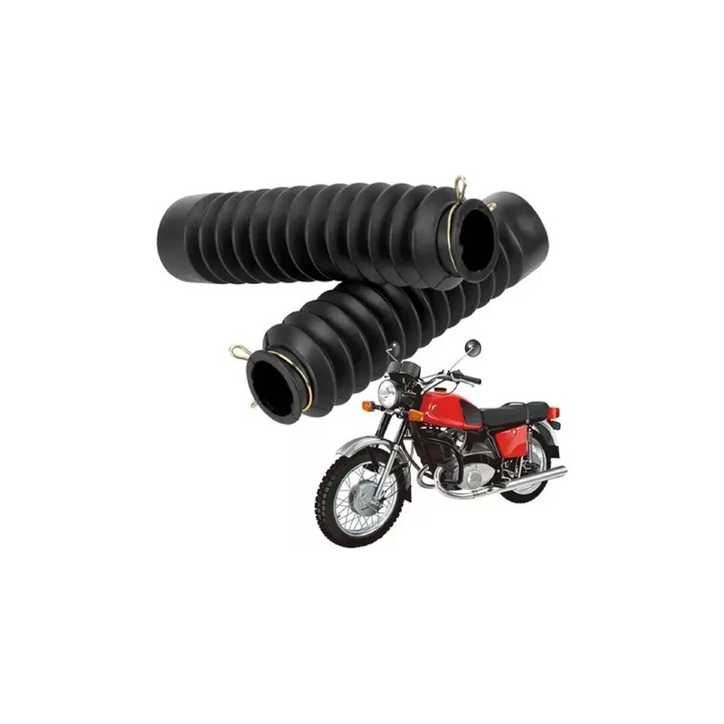2pcs Cubrepolvo Cubre Amortiguador Moto Para Honda Italika