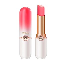 Peach Girl Crystal Color Changing Lipstick, Fruit Flavor Lipstick, Peach, Aloe, Orange, Strawberry, Grape, Blueberry, Moisturizing, Waterproof, Long Lasting, Perfect Lipstick for Girls, Moisturizing,