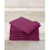De Witte Lietaer Contessa Cotton Gloves, Aubergine, 15 x 22