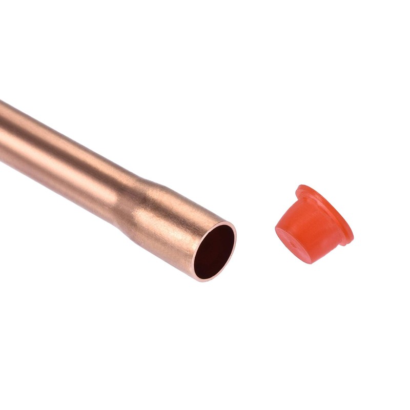 sourcing map Brass Pipe Fitting, 3/8 SAE Flare Connector Male