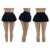 NRTHYE Women's Bubble Mini Skirt Ruffle Y2k Pleated Elastic Waist