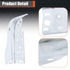 labwork Chrome Rear Bumper End Cap Driver Side Bumper Face