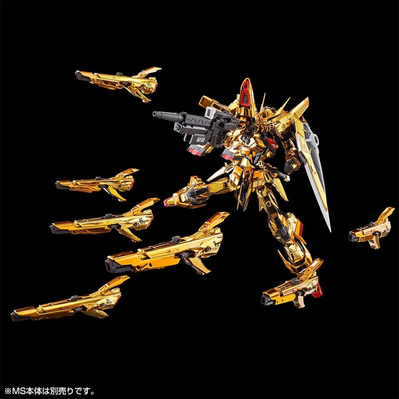 RG 1/144 Akatsuki Gundam Shiranui Pack & HG Zeus Silhouette