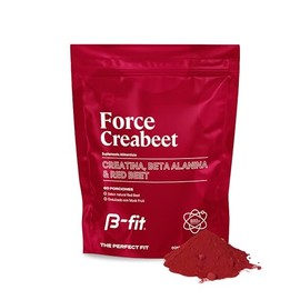 B-FIT Creabeet - Creatina Monohidratada Pura en Polvo | 60 Servicios, 480g, Suministro 2 Meses, Sabor Natural Red Beet, Pre Entreno, Suplemento Deport