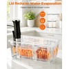 26 Quart Extra Large Sous Vide Container with Lid, Include