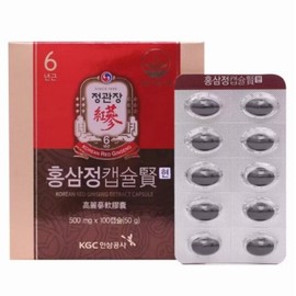 CheongKwanJang Red Ginseng Oil Capsules 500mg x 100 capsules 1 box CheongKwanJang Red Ginseng Oil 549799 / 정관장 홍삼오일 캡슐 현 500mg x 100캡슐 1박스 정관장홍삼오일 549799