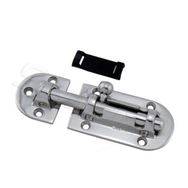 SeaLux Marine 316 Stainless Steel 4-1/4" Locker Latch Slide Barrel Bolt for Marine Boat Window/Door/Hatch (4-1/4")
