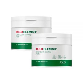 Dr.G [1+1] Dr.G Red Blemish Clear Quick Soothing Pads 70 sheets / [1+1] 닥터지 레드 블레미쉬 클리어 퀵 수딩 패드 70매