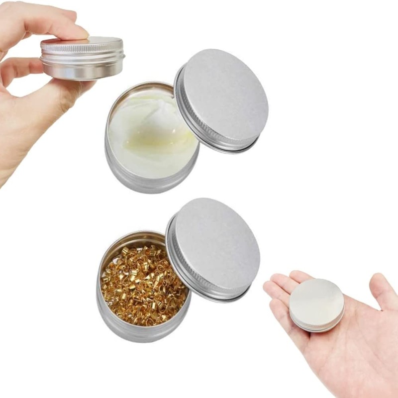 Itisyou Cream Case, Aluminum Can, Small Items, Aluminum Case, Mini