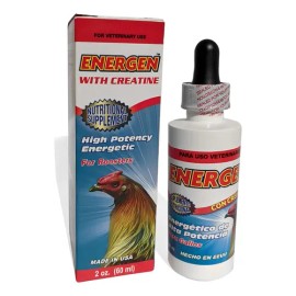 Energen Extra Strength y Creatina Interfarma para gallo