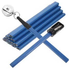 Mipcase 1set Woodworking Pencil Sharpener and Retractable Holder for Woodworkers Construction and Design Projects Versatile Marking and More