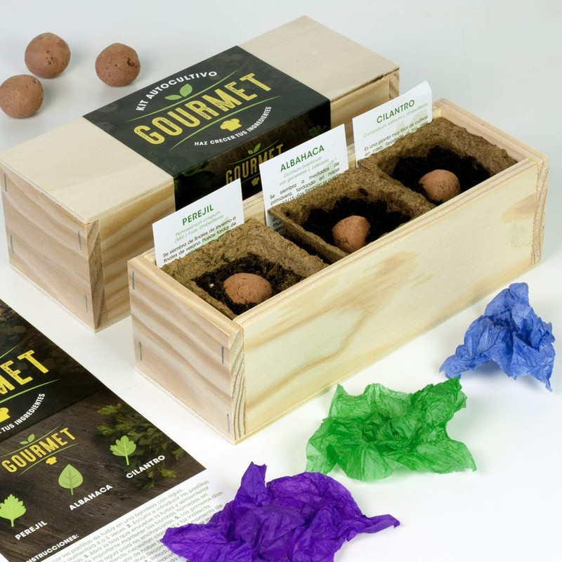 Resetea Self-assembly kit, gourmet, parsley, basil and coriander