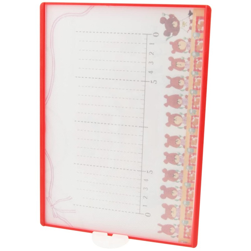 Yaksell S2 Bear's School Reversible Cutting Board with Stand, Jackie
