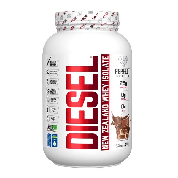 Perfect Sports Diesel New Zealand Whey Protein Isolate Milk Chocolate 2lbs