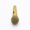 Play Avenue Microphone Costume Accessory Gold Unisex