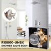 R10000-UNBX MultiChoice Universal Tub and Shower Valve Body Fit for